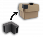 Kartonklammern (8 Stück)