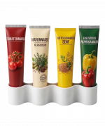 Tubenhalter Organizer für Standardtuben (4 Slots)