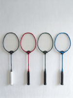 Badminton Wandhalter 4er Set – Bild 3