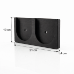 Wandhalter für 2x Gasflaschenkappen – Bild 4