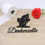 Denkerzelle WC-Türschild – Bild 5