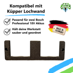 Küpper Wandhalter für Bosch Prof 18V Akkus – Bild 3