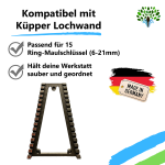 Küpper Wandhalter für Maulschlüssel 6-21 mm – Bild 3