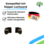 Küpper Wandhalter für Küchenpapierrolle – Bild 3