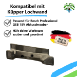 Küpper Wandhalter für Bosch Professional 18V Akkuschrauber – Bild 4