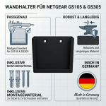 Wandhalter für Netgear GS105 & GS305 – Bild 2