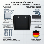 Wandhalter für Switch TP-Link TL-SG105 – Bild 2