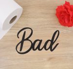 Bad Türschild Toilettenschild – Bild 5