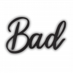 Bad Türschild Toilettenschild