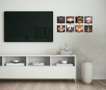 CD-Wandhalter für 12 CDs (Schwarz) – Bild 2