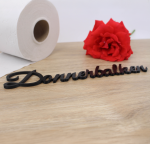 Donnerbalken WC-Türschild – Bild 3