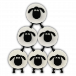 Dori Slim Toilettenpapierhalter (6x Pyramide)