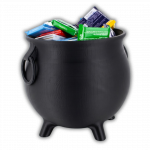 Druidenkessel Hexenkesse Schwarz Größe L