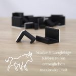 DVD-Wandhalter für 8 DVDs (Schwarz) – Bild 3