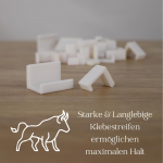 DVD-Wandhalter für 8 DVDs (Weiß) – Bild 3