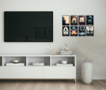 DVD-Wandhalter für 8 DVDs (Weiß) – Bild 2