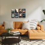 DVD-Wandhalter für 8 DVDs (Weiß) – Bild 4