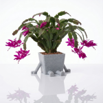 Pflanzentopf mit Beinen und Armen Marmor – Bild 2