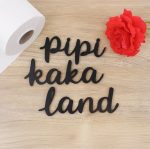 Pipi Kaka Land WC-Türschild – Bild 5