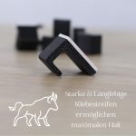 Natrualspring Wandhalter Schallplatten 12er Set Schwarz – Bild 3