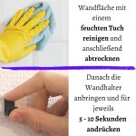Schallplatten Wandhalter 6x Schwarz – Bild 5