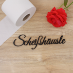 Scheißhäusle WC-Türschild – Bild 2