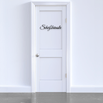 Scheißhäusle WC-Türschild – Bild 3