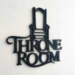 Throne Room WC-Türschild – Bild 3