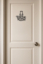 Throne Room WC-Türschild – Bild 2