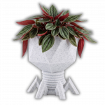 T4-Virus-Topf L Marmor