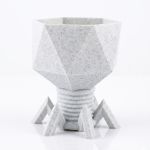 T4-Virus-Topf M Marmor – Bild 2