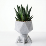 T4-Virus-Topf M Marmor – Bild 3