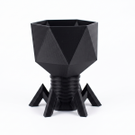 T4-Virus-Topf M Schwarz – Bild 3