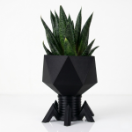 T4-Virus-Topf M Schwarz – Bild 5