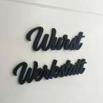 Wurst Werkstatt WC-Türschild – Bild 3