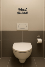 Wurst Werkstatt WC-Türschild – Bild 4