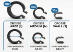 Kabelclips für Aluprofilen Nut 8 – Bild 3