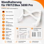 Wandhalter für Fritz!Box 5690 Pro – Bild 5