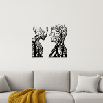 Wanddeko Wandbilder Home Wall Art Dekoration – Bild 3
