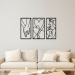Wanddeko Wandbilder Home Wall Art Dekoration – Bild 3
