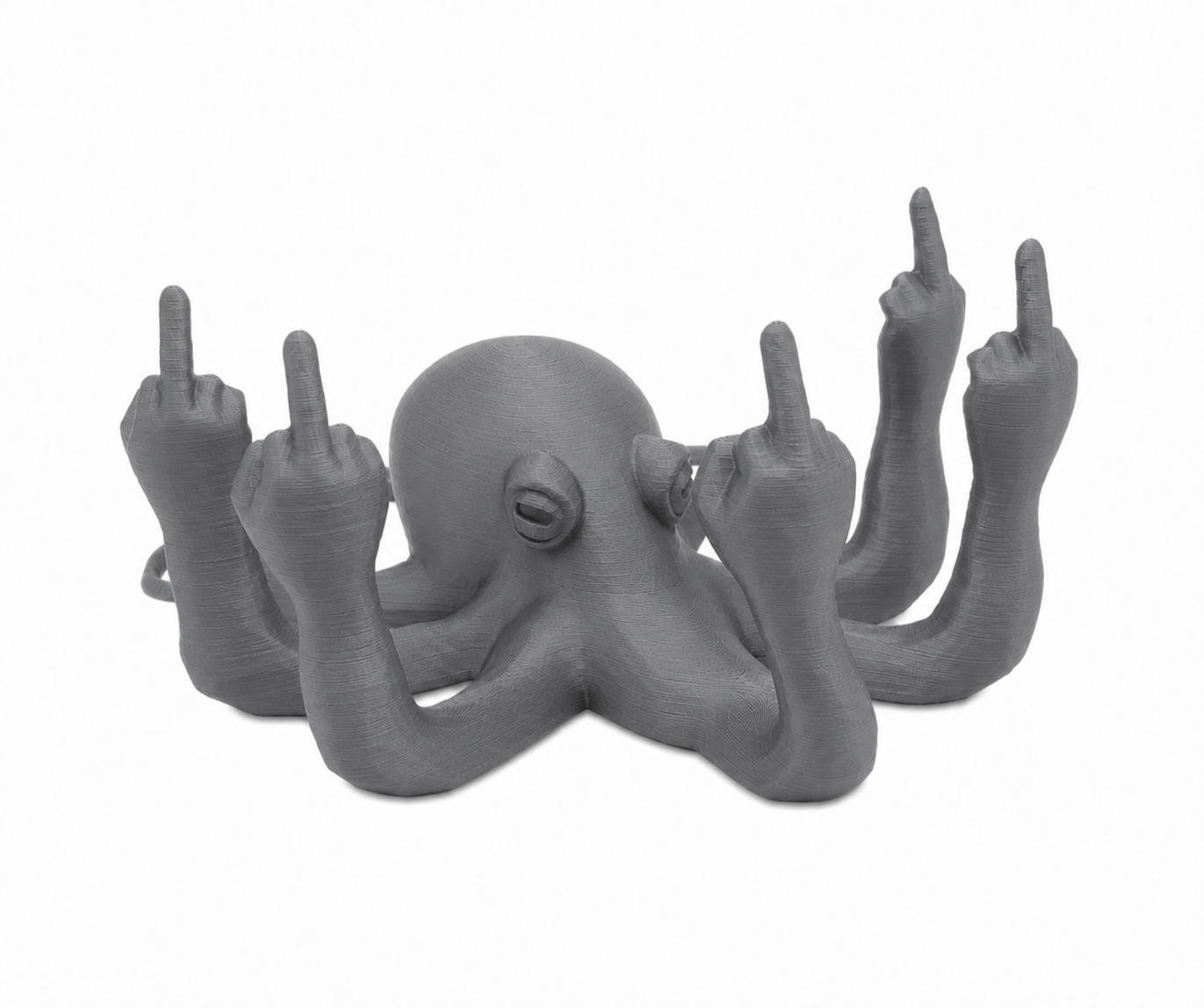 fucktopus20grey-1 Oktopus Grau M – Bild 1