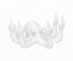 Oktopus Weiß M