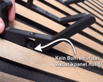 Doppelhaken (13 mm) für Akustikpaneele 6er Set – Bild 5