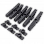 Einzelhaken (13mm) für Akustikpaneelen 6er Set