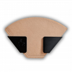 Kaffeefilter Halter Wandhalter Kaffeefilterhalter ohne Bohren selbstklebend inkl. Klebestreifen für Größe 1x4 Küche Aufbewahrung