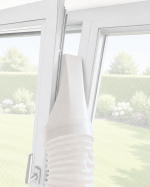 Klimaanlagen Adapter Kippfenster 150mm für mobile Geräte