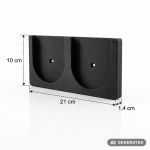 Wandhalter für 2x Gasflaschenkappen – Bild 4