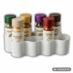 Gewürz- Organizer (8-Slots)