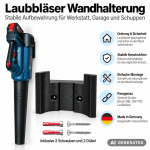 Wandhalterung kompatibel mit Bosch GBL 18V-750 – Bild 4