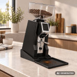 Neigungsständer für Eureka Mignon Kaffeemühlen mit magnetischer Auffangschale – Bild 4